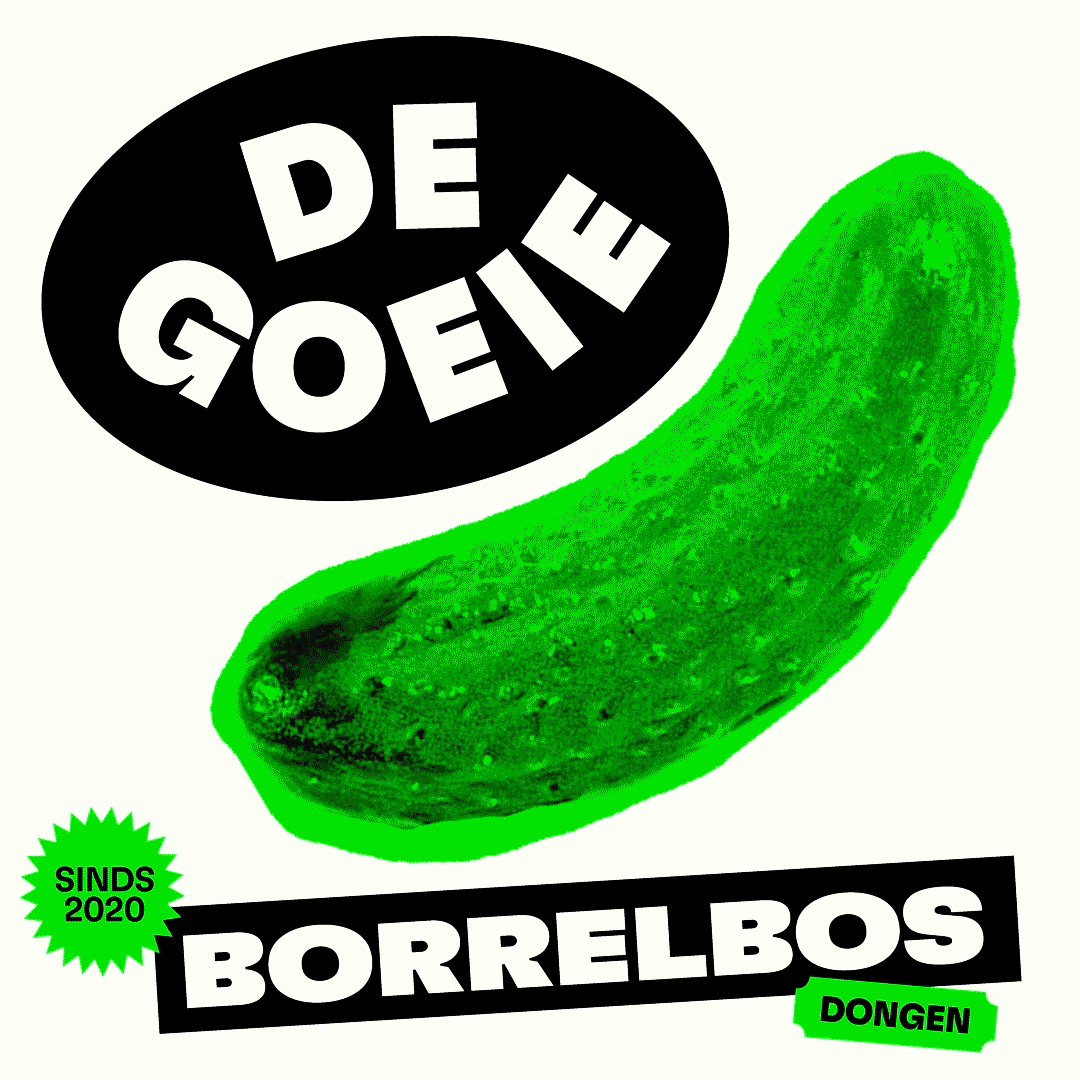 De Goeie Bos The Good Forest Visual Identity Label Example Merel Witteman